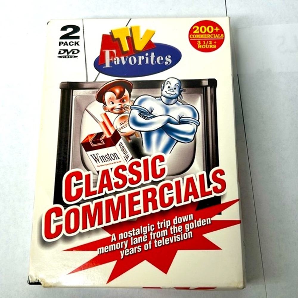 TV Favorites: Classic Commercials (DVD, 2003)